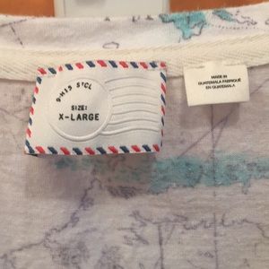 A poly/cotton graphic t- shirt